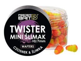 Mini Ślimak Wafters - Czosnek & Śliwka - Feeder Bait