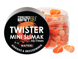 Mini Ślimak Wafters - R-72 Ananas & Brzoskwinia - Feeder Bait