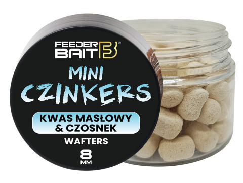 Mini czinkers Kwas Masłowy & Czosnek- Feeder Bait