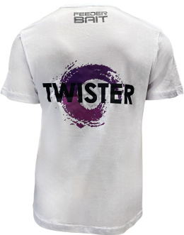 T-shirt Biały Twister