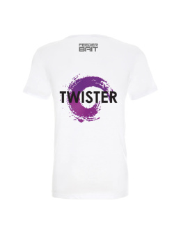 T-shirt Biały Twister